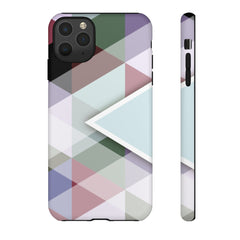 Plaid Geometric iPhone Tough Cases