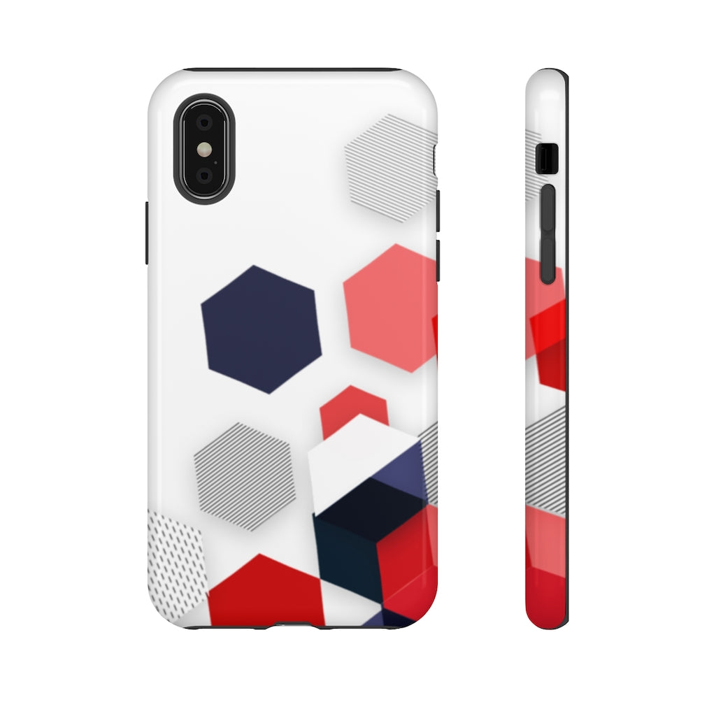 Hexagon Geometric iPhone Tough Cases