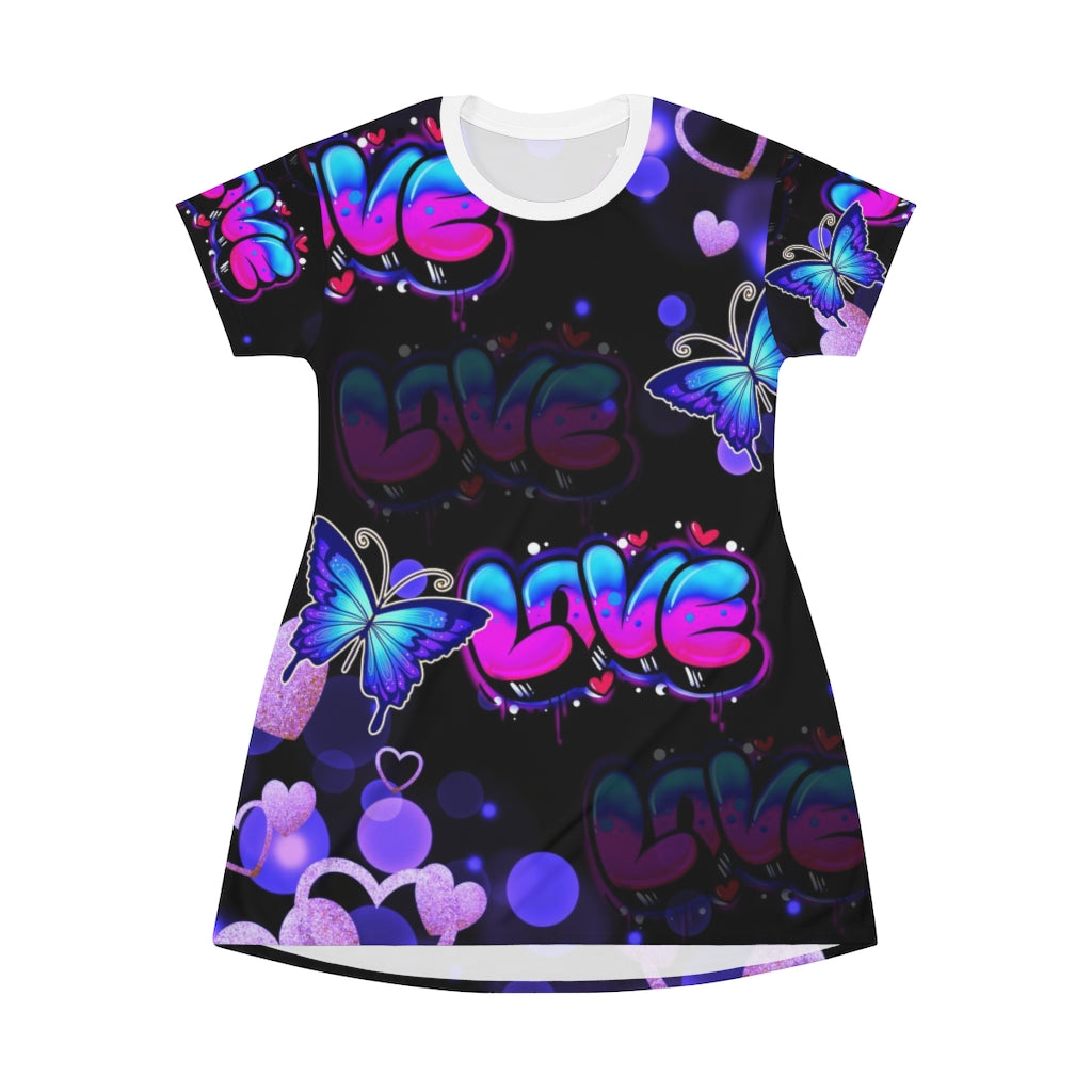 Bubble Love T-Shirt Dress
