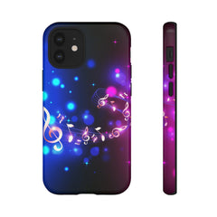 Golden Notes Music iPhone Tough Cases
