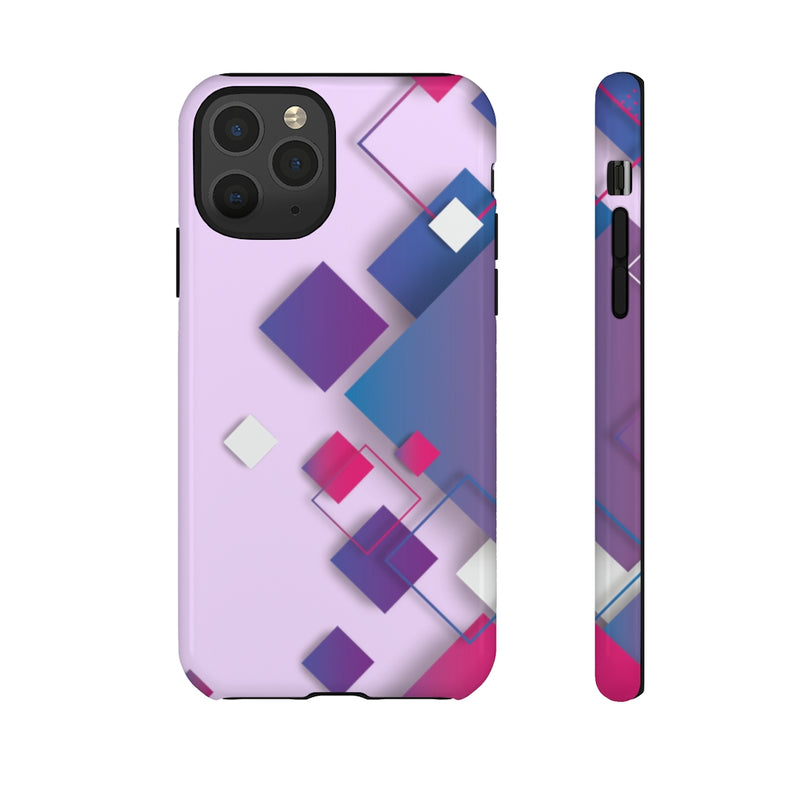 Cubed Geometric iPhone Tough Cases