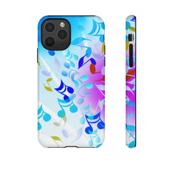 Scattered Notes Music iPhone Tough Cases