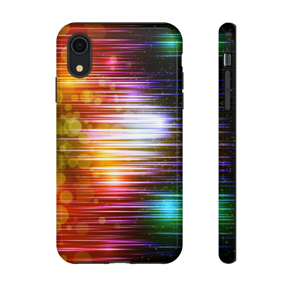 Warp Speed Geometric iPhone Tough Cases