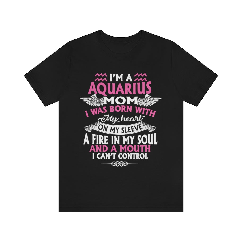 Aquarius Unisex Jersey Short Sleeve Tee