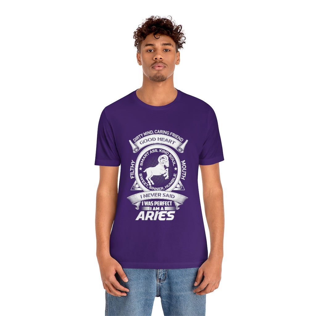 Aries Unisex Jersey Short Sleeve Tee