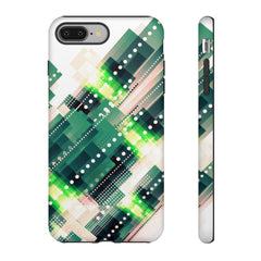 Ribbon Geometric iPhone Tough Cases