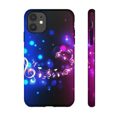 Golden Notes Music iPhone Tough Cases