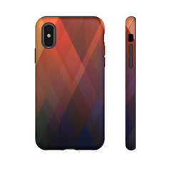 Plaid Geometric iPhone Tough Cases