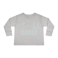Love Daddy Toddler Long Sleeve Tee