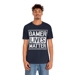 Gamer Lives Matter Unisex Jersey Short Sleeve Tee