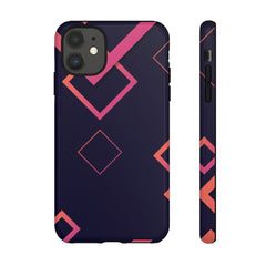 Boxed Geometric iPhone Tough Cases