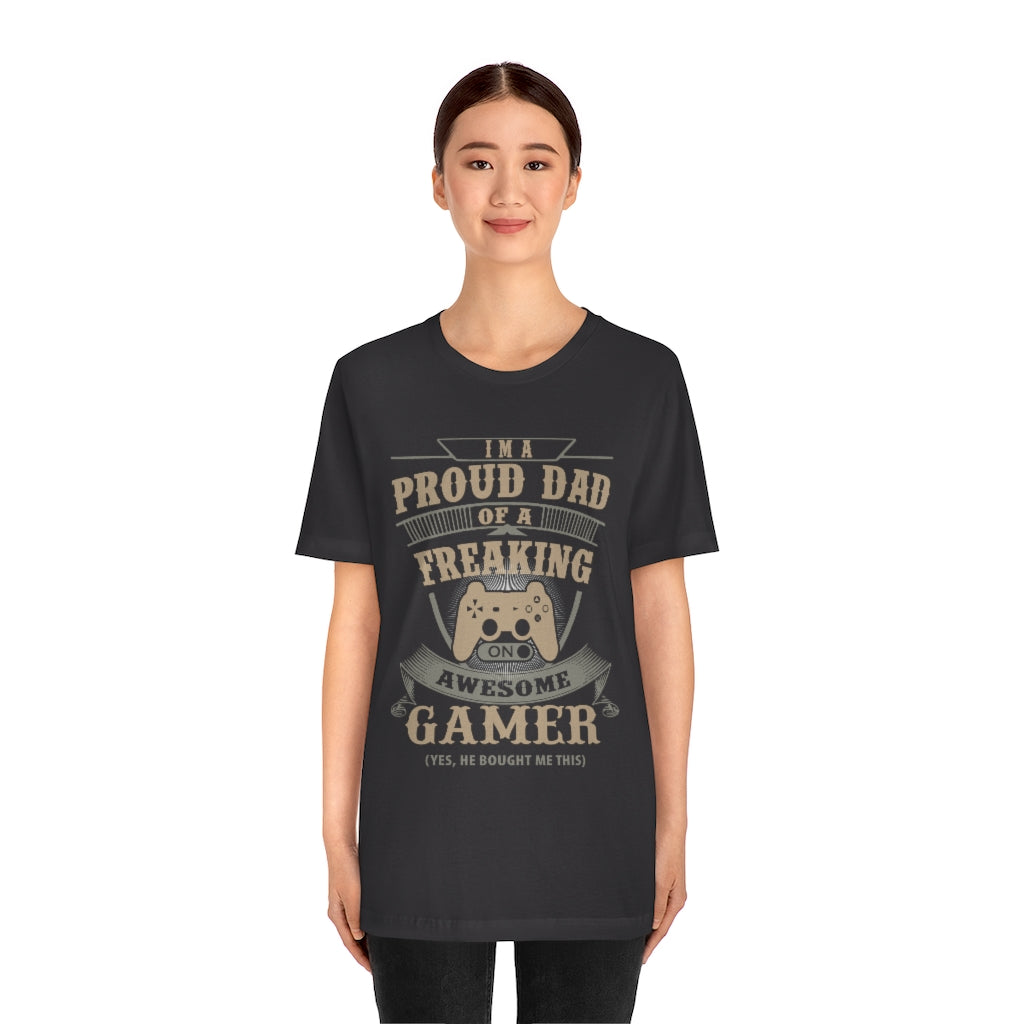 Proud Dad Unisex Jersey Short Sleeve Tee