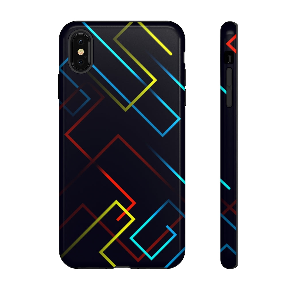 Tangled Geometric iPhone Tough Cases