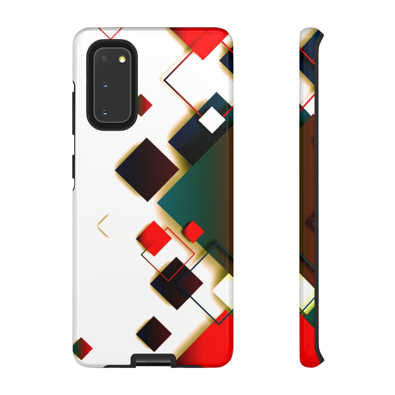 Cubed Geometric Samsung Galaxy Tough Cases