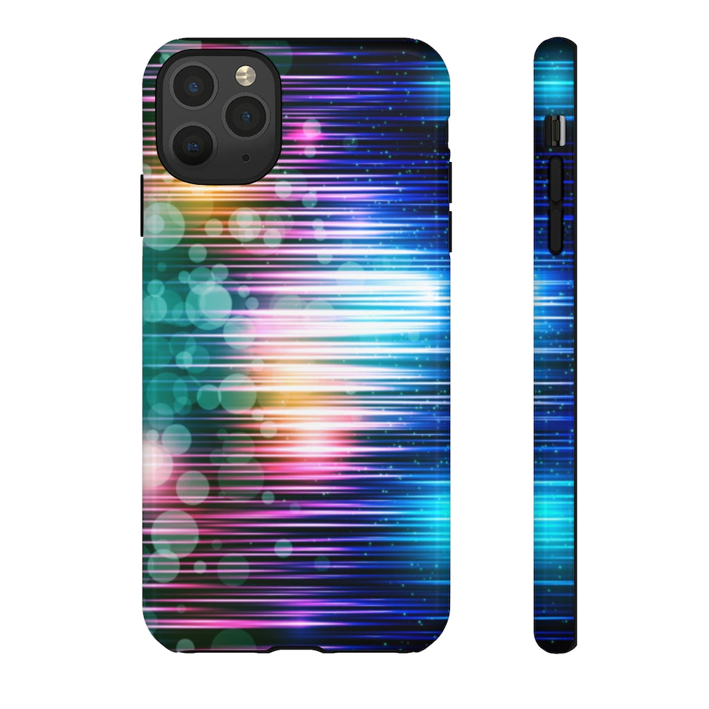 Warp Speed Geometric iPhone Tough Cases