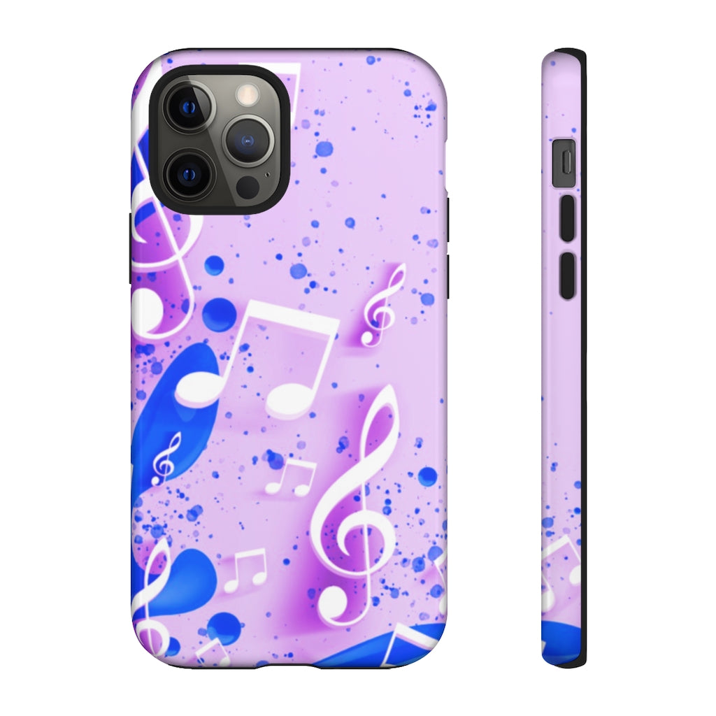 Splash Of Music iPhone Tough Cases