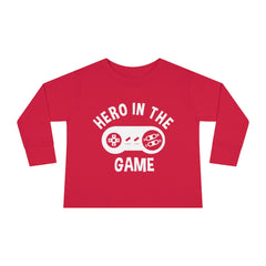 Game Hero Toddler Long Sleeve Tee