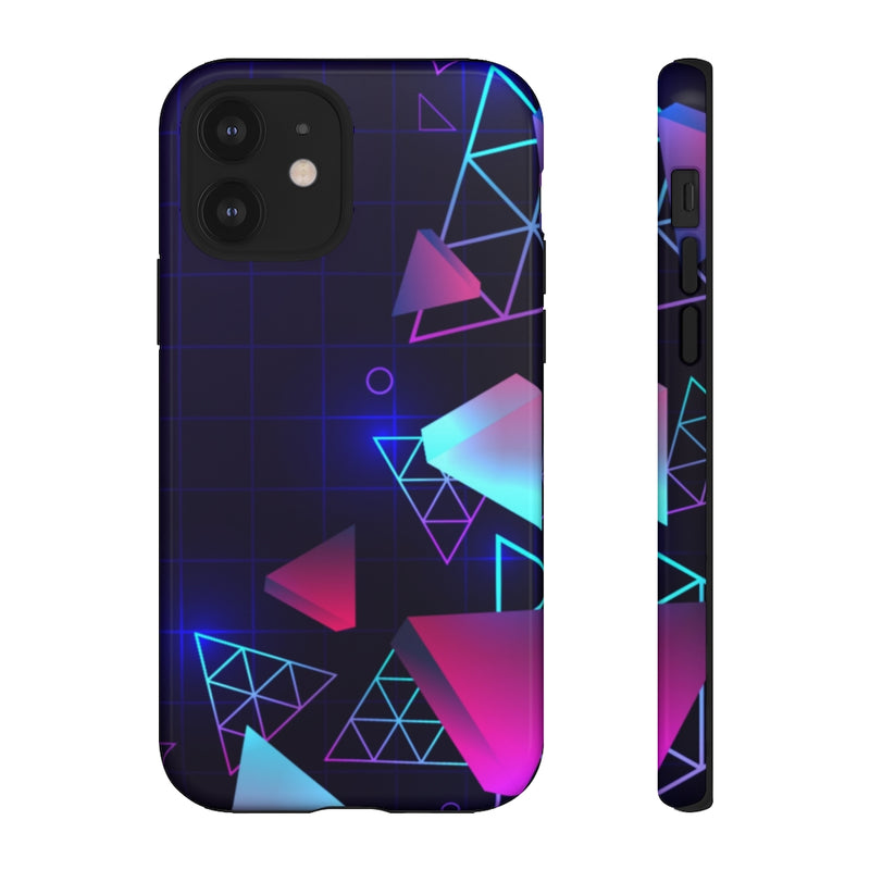 Retro Geometric iPhone Tough Cases