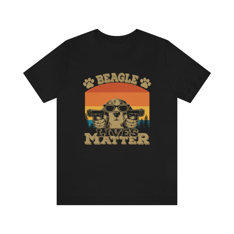 Beagle Lives Matter Unisex Jersey Short Sleeve Tee