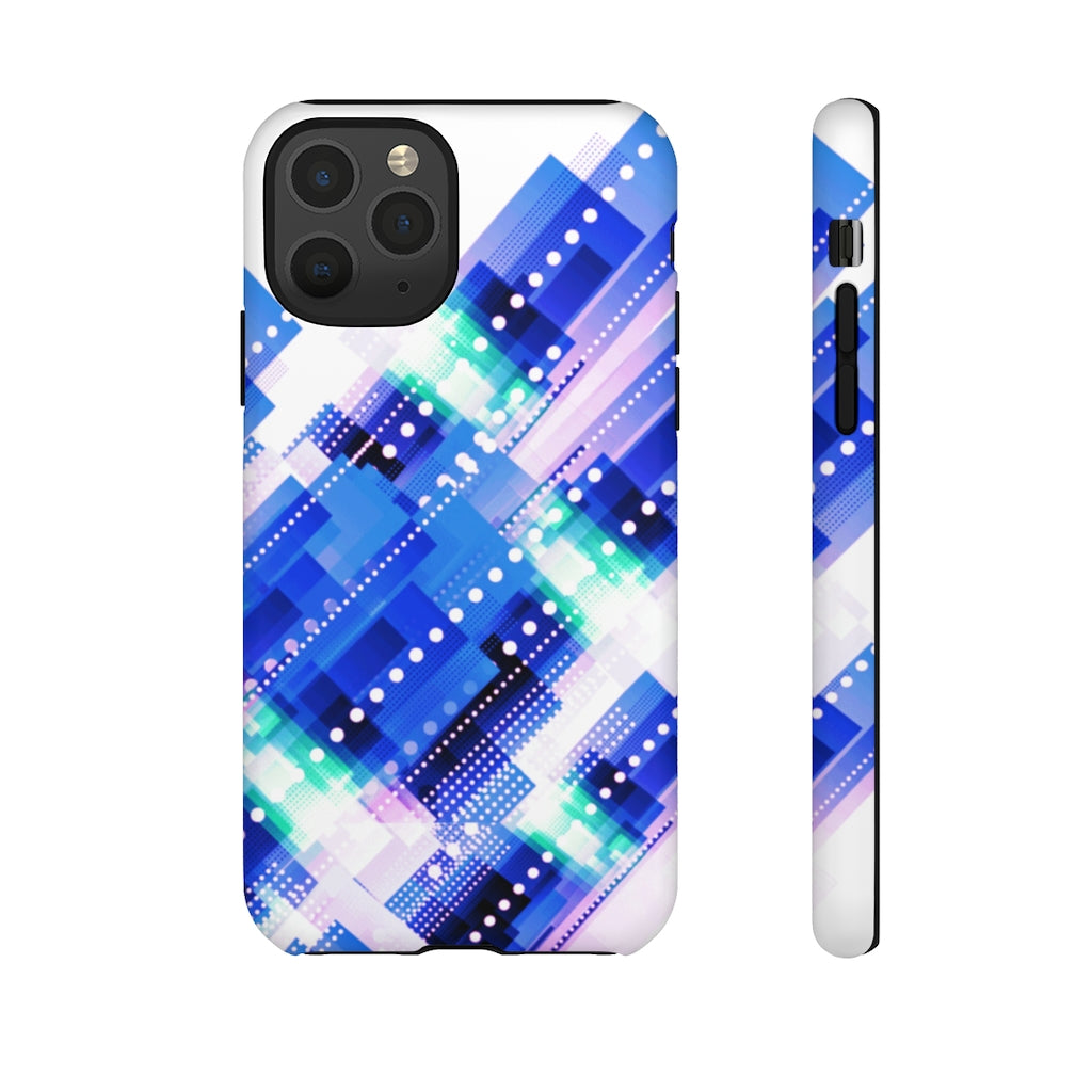 Ribbon Geometric iPhone Tough Cases
