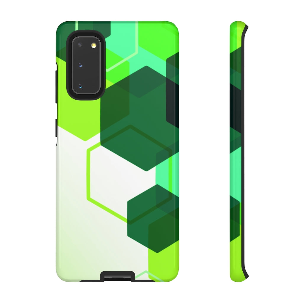 Hexagon Geometric Samsung Galaxy Tough Cases