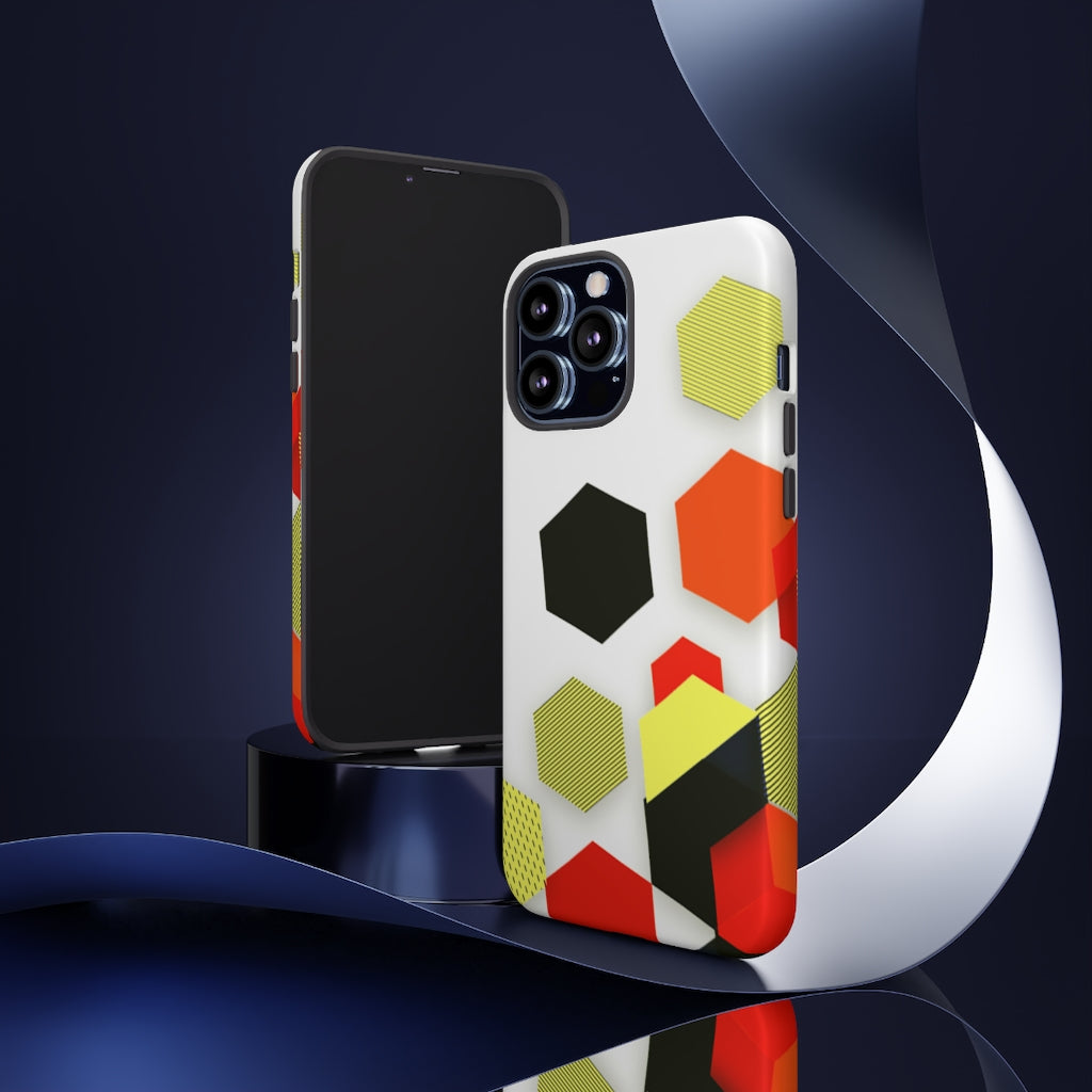 Hexagon Geometric iPhone Tough Cases