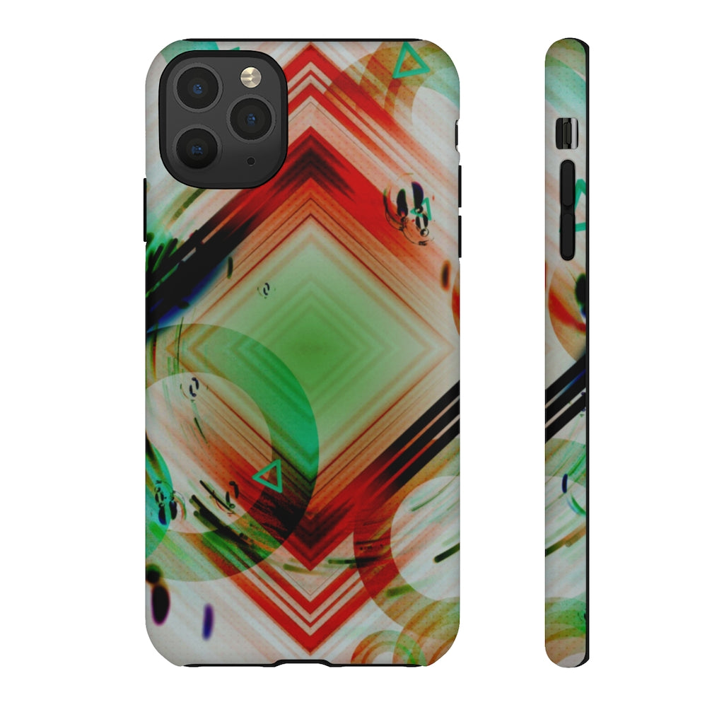 Abstract Geometric iPhone Tough Cases
