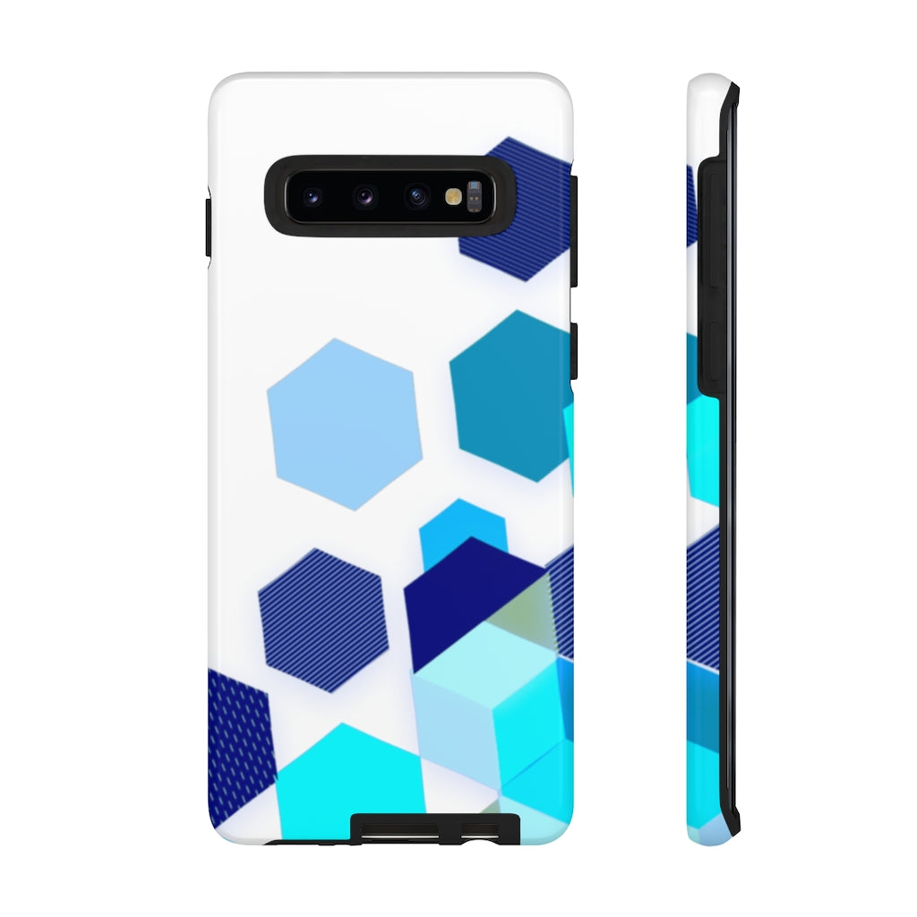 Hexagon Geometric Samsung Galaxy Tough Cases