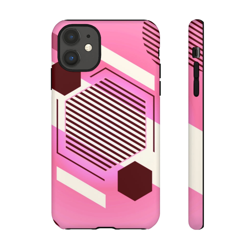 Hexagon Geometric iPhone Tough Cases