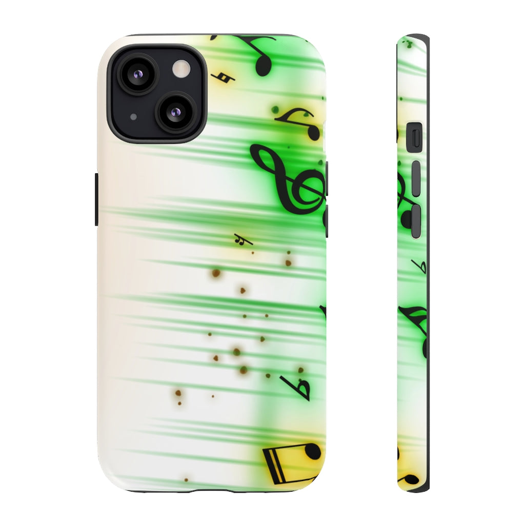 Glitch Music iPhone Tough Cases