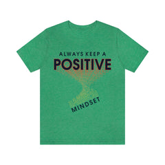 Positive Mindset Unisex Jersey Short Sleeve Tee
