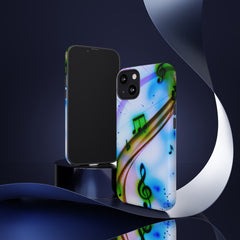Mystic Swirl Music iPhone Tough Cases