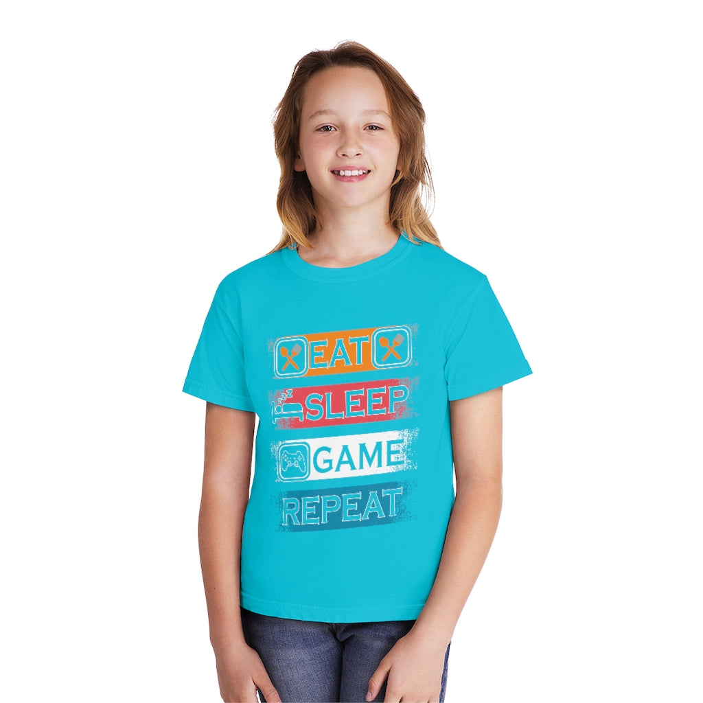 Game Repeat Youth Midweight Tee