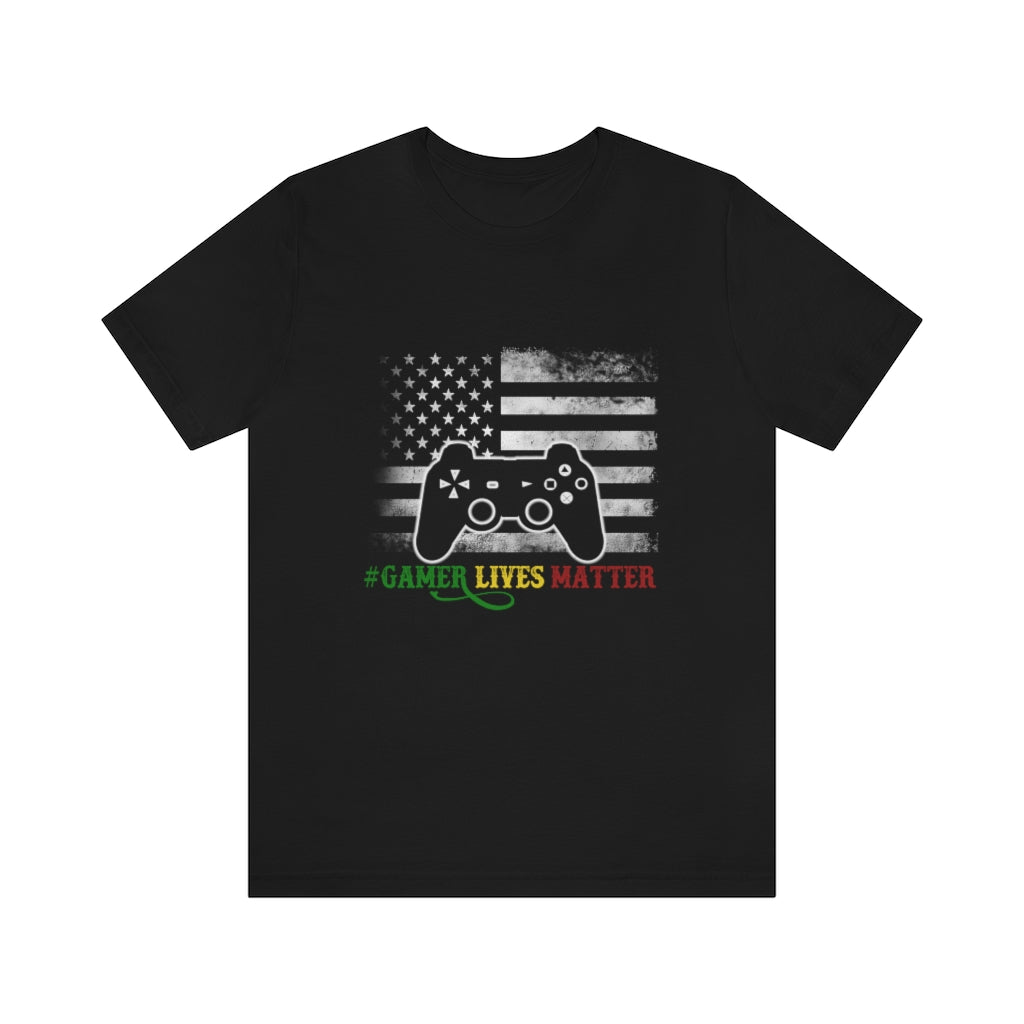 Gamer Lives Matter Unisex Jersey Short Sleeve Tee