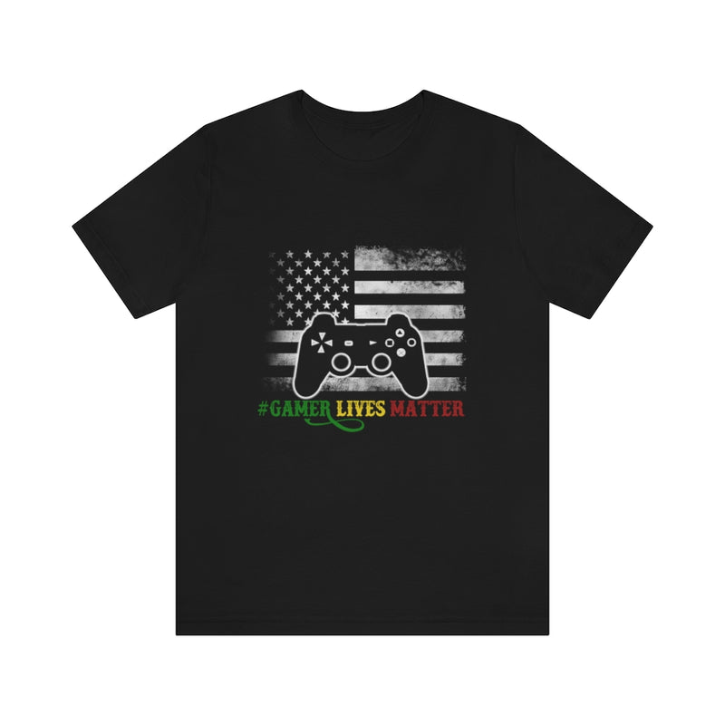 Gamer Lives Matter Unisex Jersey Short Sleeve Tee
