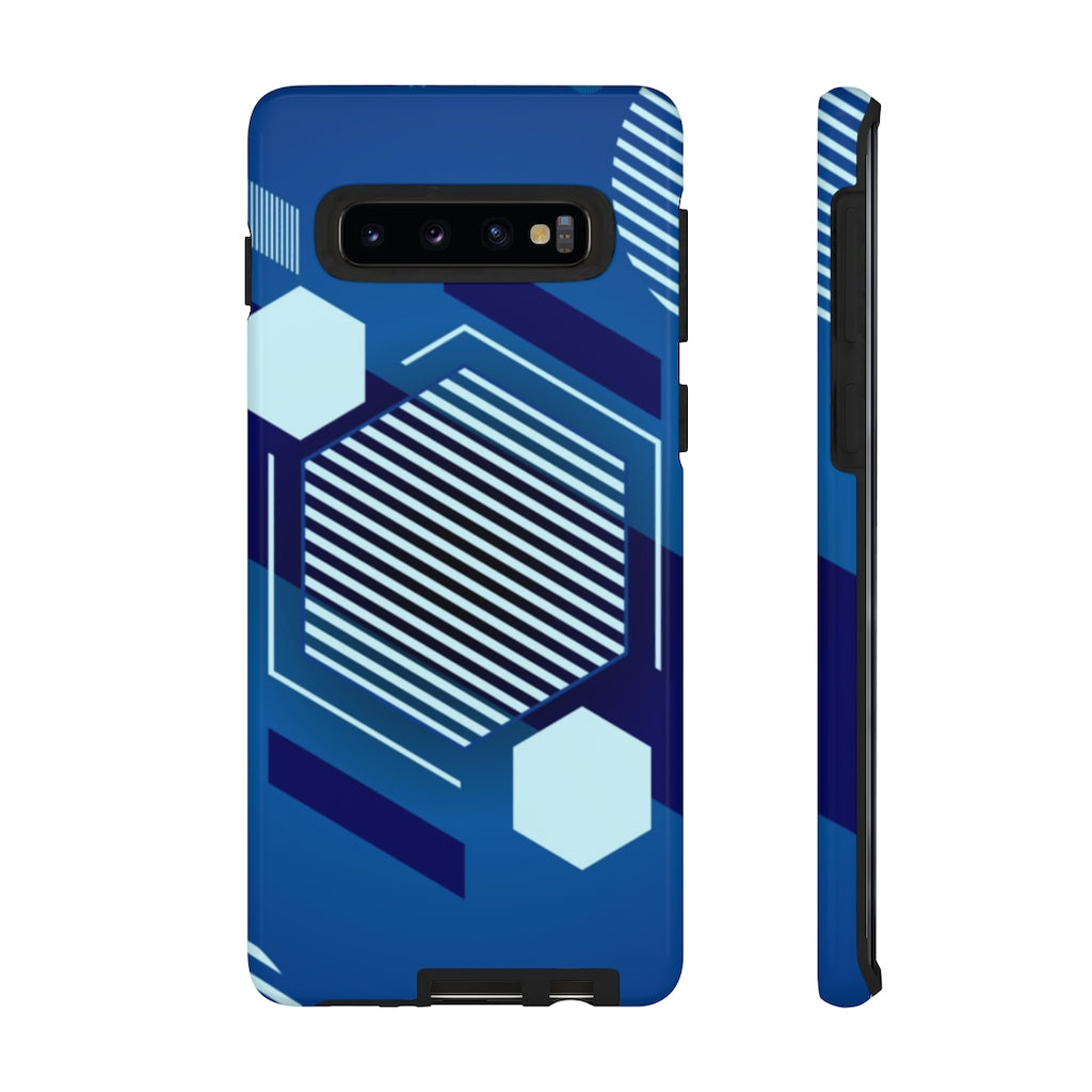 Hexagon Geometric Samsung Galaxy Tough Cases