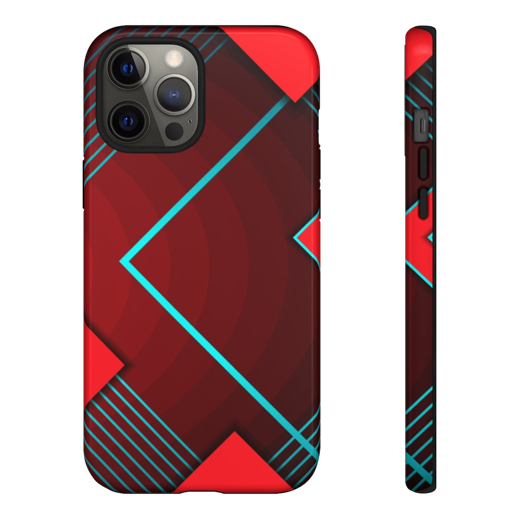 Chopped Geometric iPhone Tough Cases