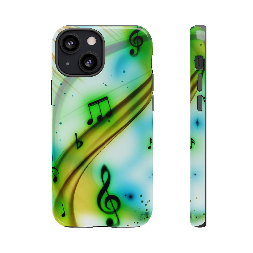 Mystic Swirl Music iPhone Tough Cases