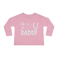Love Daddy Toddler Long Sleeve Tee