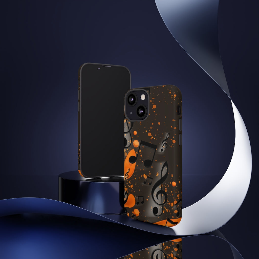 Splash Of Music iPhone Tough Cases