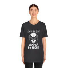 Gamer By Night Unisex Jersey Short Sleeve Tee