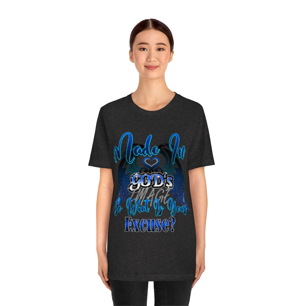 Made In Gods Image Unisex Jersey Short Sleeve Tee