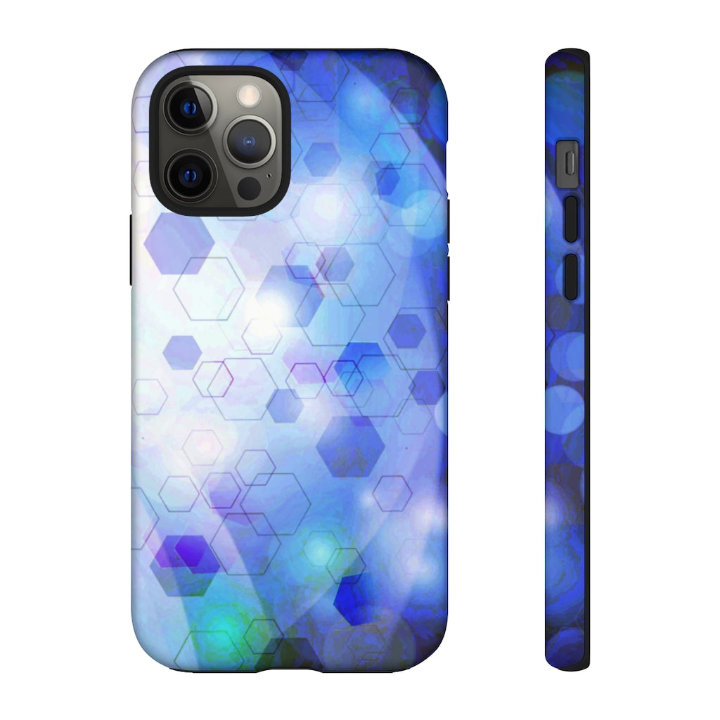 Hexagon Flash Geometric iPhone Tough Cases