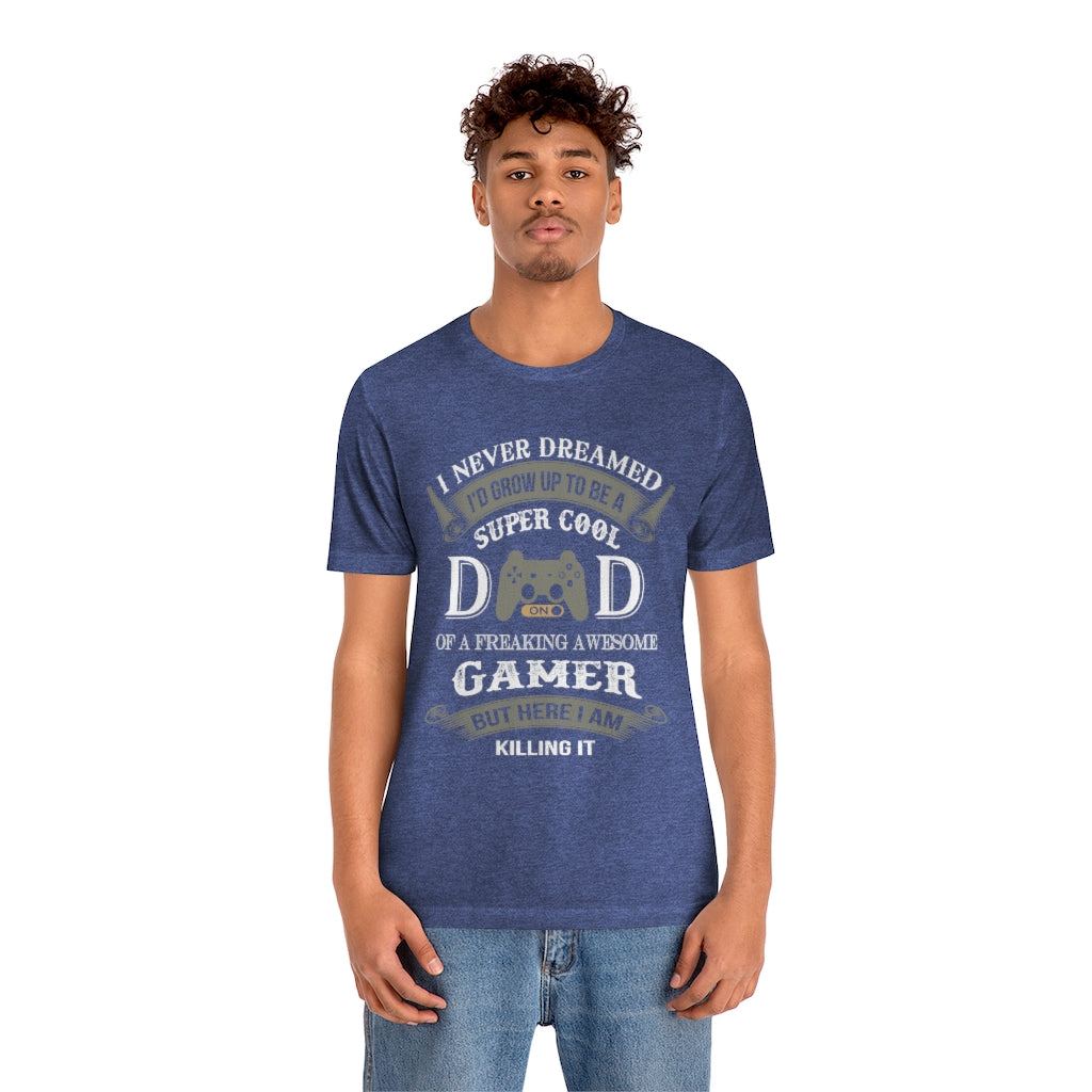 Super Cool Dad Unisex Jersey Short Sleeve Tee