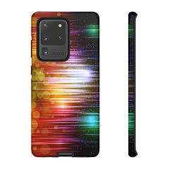 Warp Speed Geometric Samsung Galaxy Tough Cases
