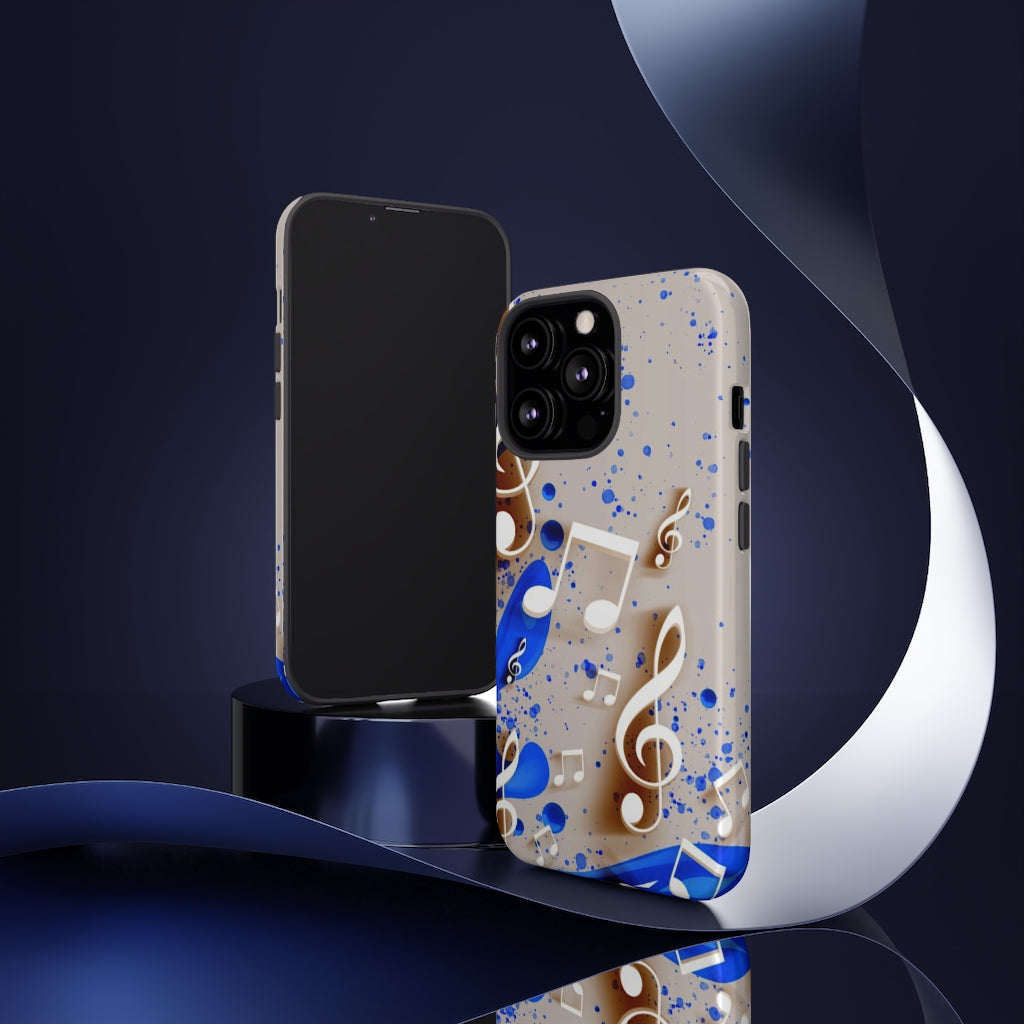 Splash Of Music iPhone Tough Cases