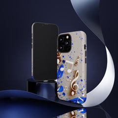 Splash Of Music iPhone Tough Cases