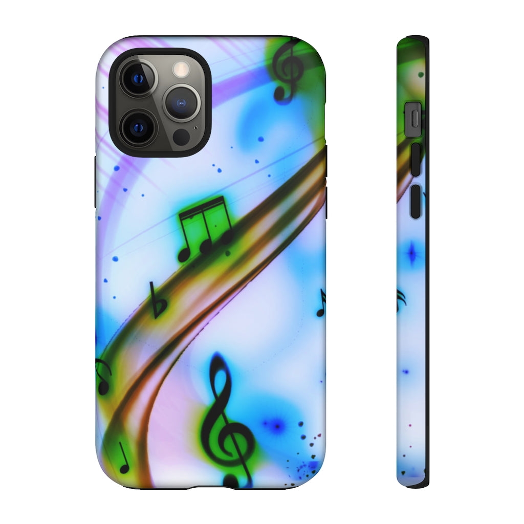 Mystic Swirl Music iPhone Tough Cases