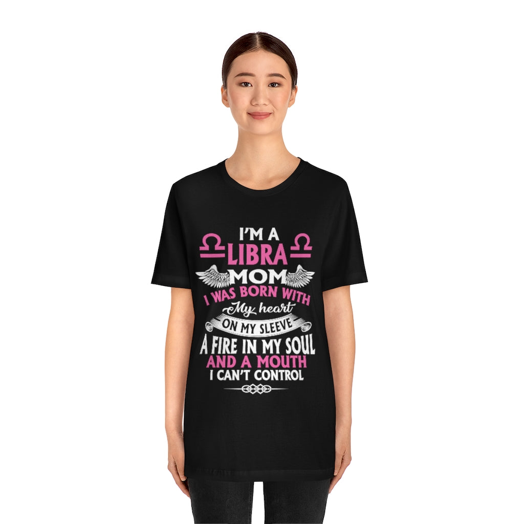 Libra Unisex Jersey Short Sleeve Tee