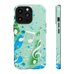 Splash Of Music iPhone Tough Cases